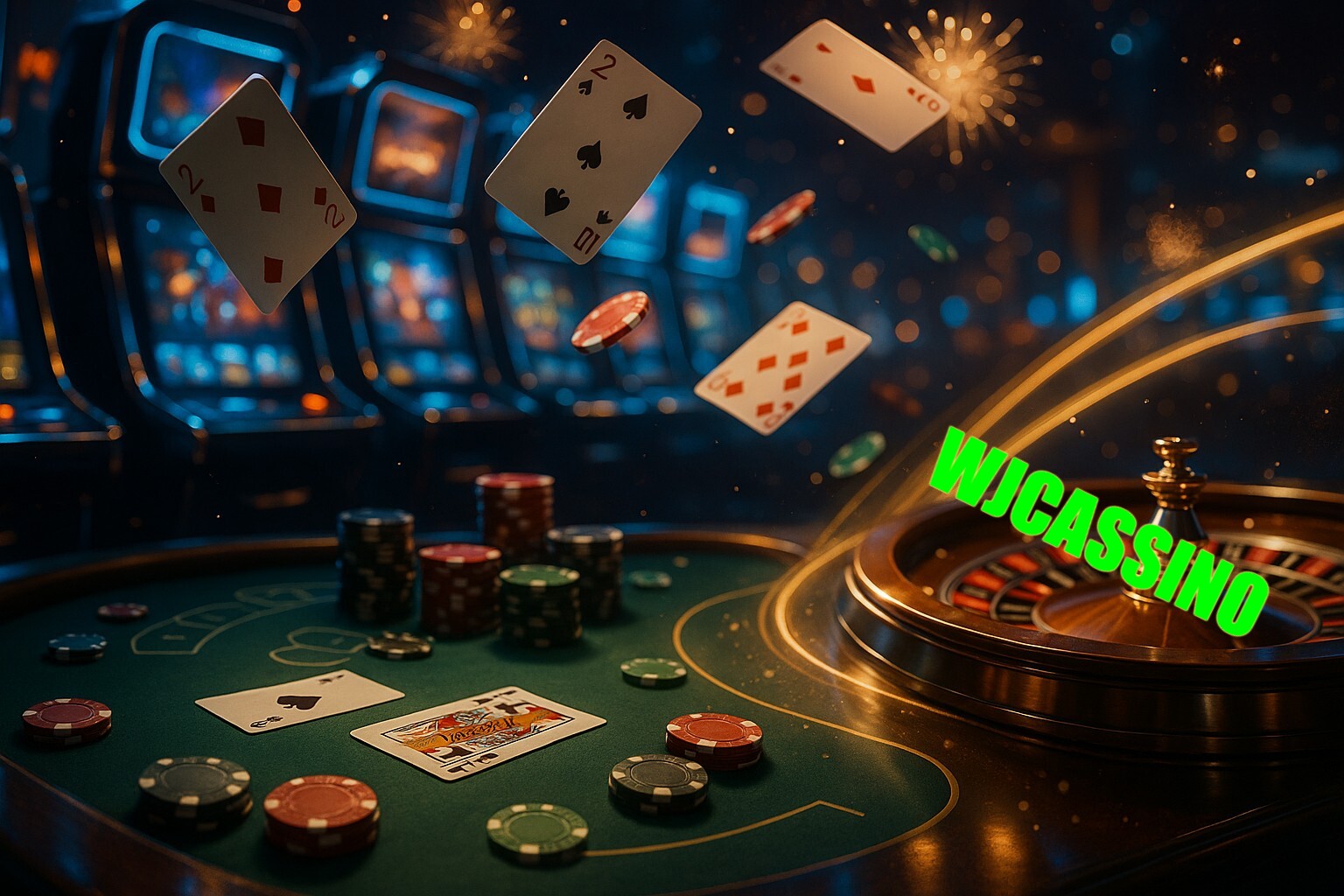Jogos emocionantes no WJCASSINO
